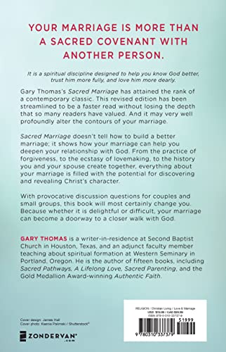 Image of Sacred Marriage: What If God Designed Marriage to Make Us Holy More Than to Make Us Happy?