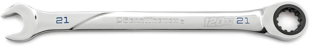 GEARWRENCH 21mm 120XP™ Universal Spline XL Ratcheting Combination Wrench - 86421