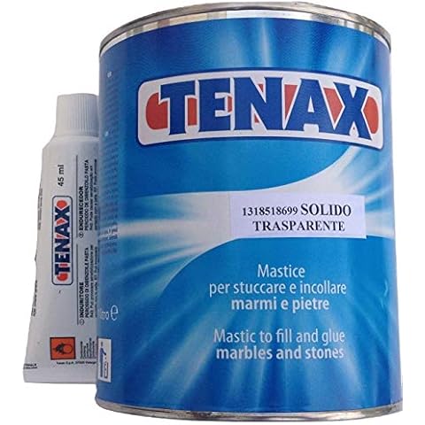 Tenax Marble and Stone Glue & Filling Adhesive - 1Ltr Transparent Cover