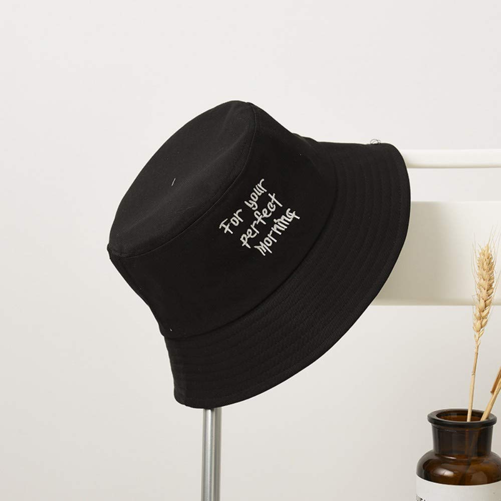 Amazon Co Jp 漁師の帽子バケットキャップ冬と秋の文学の新しい韓国の漁師の帽子韓国語版の刺繍の英語モデル男性と女性の流域の帽子潮 シェーディングヒップホップの帽子 Kitchen Housewares