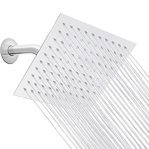 8-Inch Fixed Showerhead, High Pressure High Flow Rain