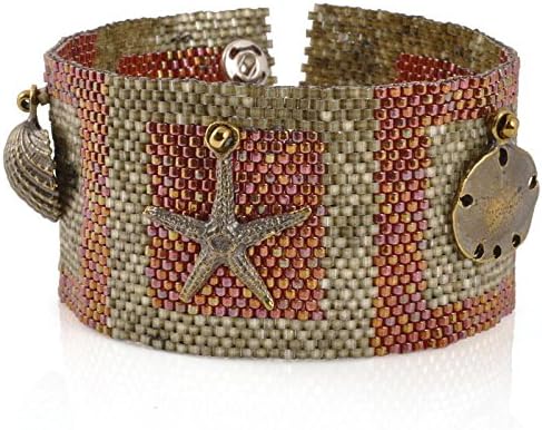 Beading Patterns-Printed Pattern & Kit-Sandbox-Antique Bronze