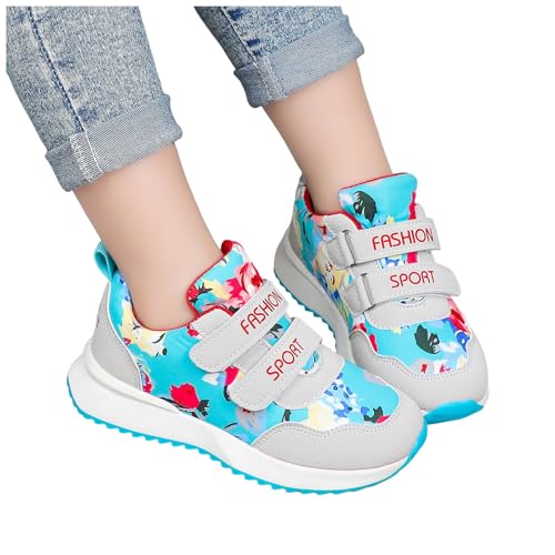 IWIHMIV Kids Running Shoes Girls Athletic Shoes Non Slip Girls Lightweight Fashion Casual Sports Walking Shoes Running Sneakers4
