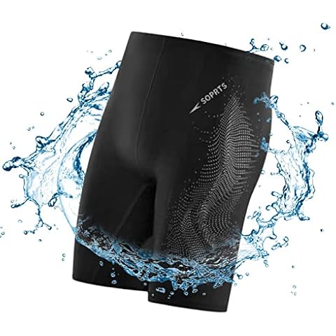 waysad Shorts de baño Rash Guard para Hombre Cover