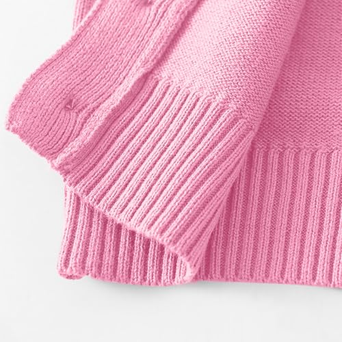 Lightweight Cardigan for Girl Fall Dressy Casual Cozy Button Sweater Winter Holiday Girl Knitted Coat Size 2-103