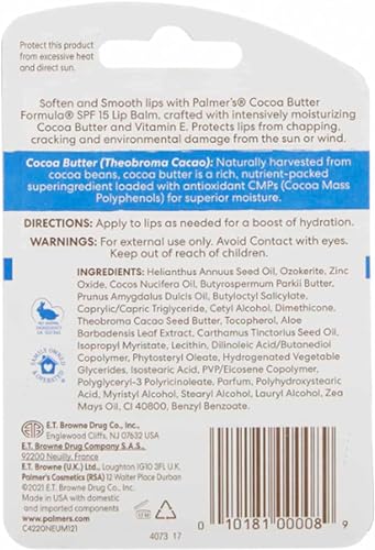 Palmer's Cocoa Butter Formula Lip Balm, All-Day Moisturization, Beach Bag Must-Have, Hydrates Dry, Cracked Lips (Pack of 1) - image 4