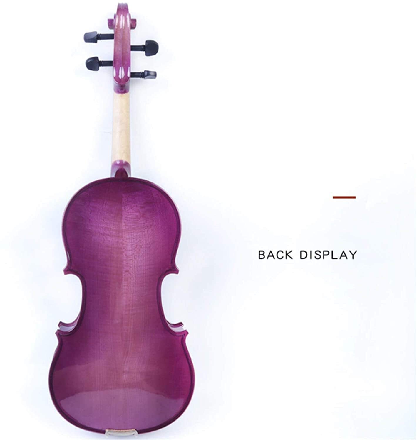 Violino Standard da Studente, per Principianti, Violino Viola Popolare Violino in Legno massello Fatto a Mano Esame Studente Violino Violino for Principianti