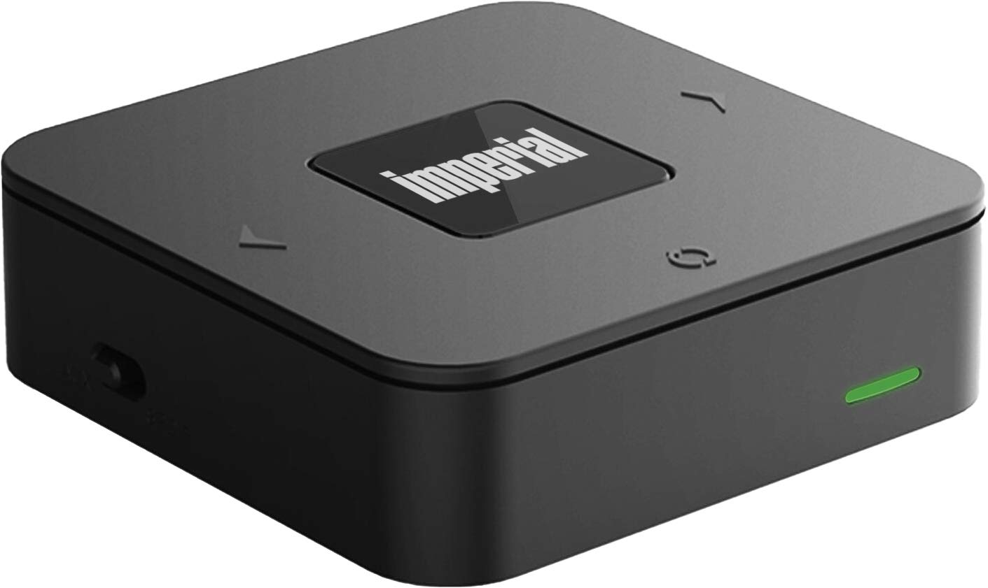 Imperial BART Mini Bluetooth 5.0 Audio Transmitter (Sender - Empfänger von Audiosignalen via Bluetooth, APTX Codec, Akku bis zu 20 Stunden, Optischer Audio / 3,5 mm Klinke EIN- und Ausgang) schwarz
