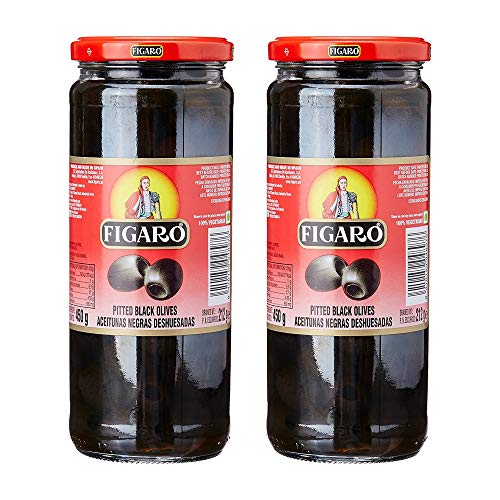 Figaro Pitted Black Olives, 15.87 oz ℮ 450 g, 2 Pack (B08KJPY3FW) Amazon Price History, Amazon Price Tracker