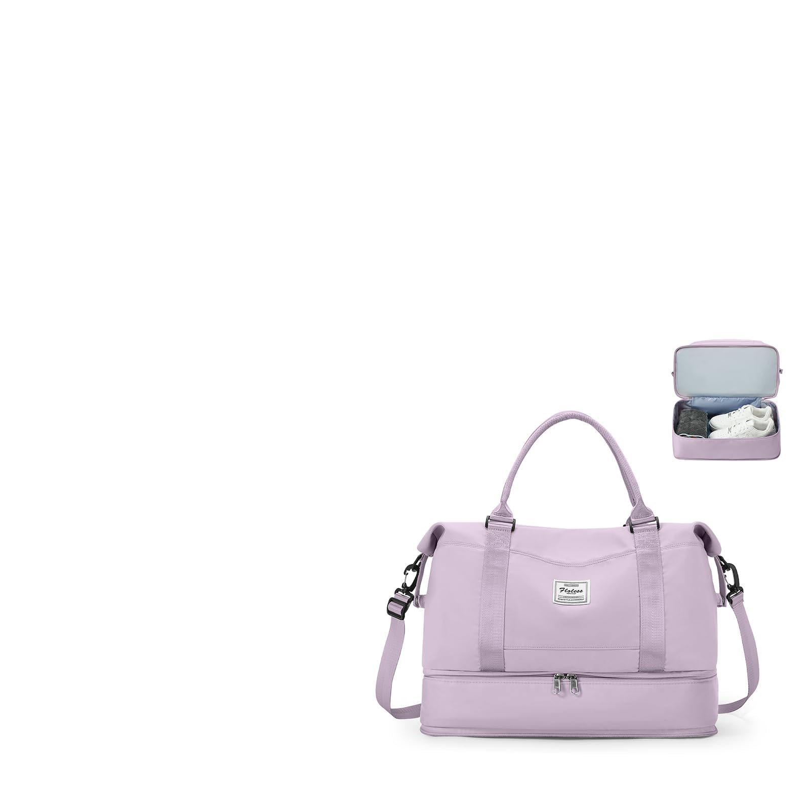 Reisetasche Damen Ryanair Handgepäck Tasche 40x30x20 Sporttasche Weekender Schwimmtasche Wasserdicht Easyjet 45x36x20 Travel Duffle Bag Fitnesstasche Trainingstasche Krankenhaustasche mit Schuhfach