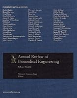 Annual Review of Biomedical Engineering 2016 082433518X Book Cover