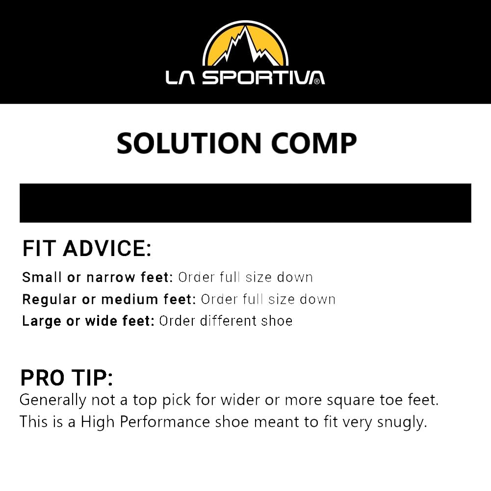 La Sportiva Womens Solution Comp Rock Climbing Shoes, Hibiscus/Malibu Blue, 7.5-8