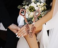 Vista 4 de BorlterClamp - Linda unidad flash USB de 32 GB en forma de llave de corazón con caja de regalo