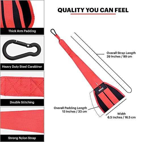 image for DMoose Fitness DMoose Ab Straps for Abdominal Muscle Building, Arm Sup