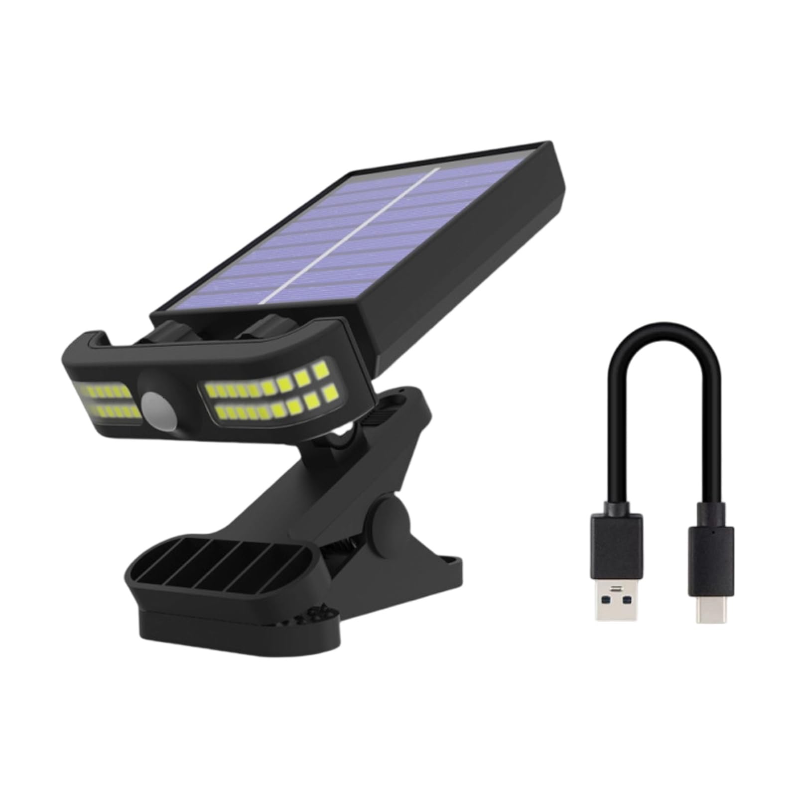 Hsioluted C 1/2Pcs Lip On Solar Light With Motion Sensors Led Ourtyard Garden Light Waterproof Solar Lamp For Garden, Fence Led Ourtyard