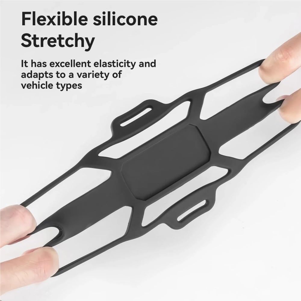 Supporto Telefono Bici Universale in Silicone Ammortizzante Per Smartphone 4–7 Pollici Accessori Ciclismo