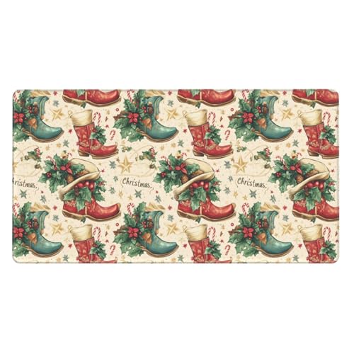 Tapis de souris de jeu festif grand modèle, le cadeau idéal pour bureau