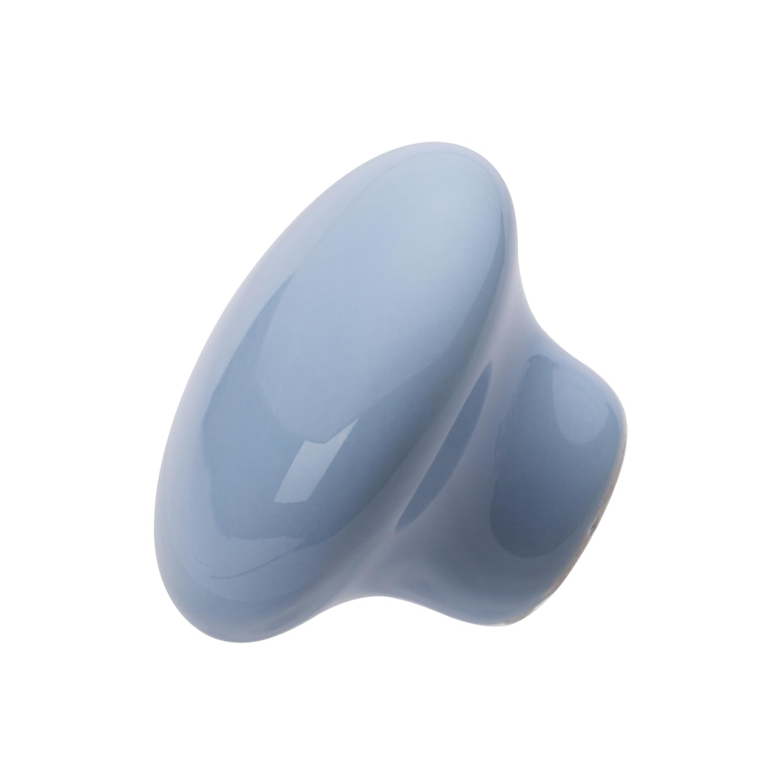 NAKUPENDA 6Pcs Manopole per Mobili Pomelli per Cassetti in Ceramica a Forma di Rotonde Pomello a Forma in Ceramica per Cassetto Cameretta Maniglie Delle Porte Armadi (Azzurro)