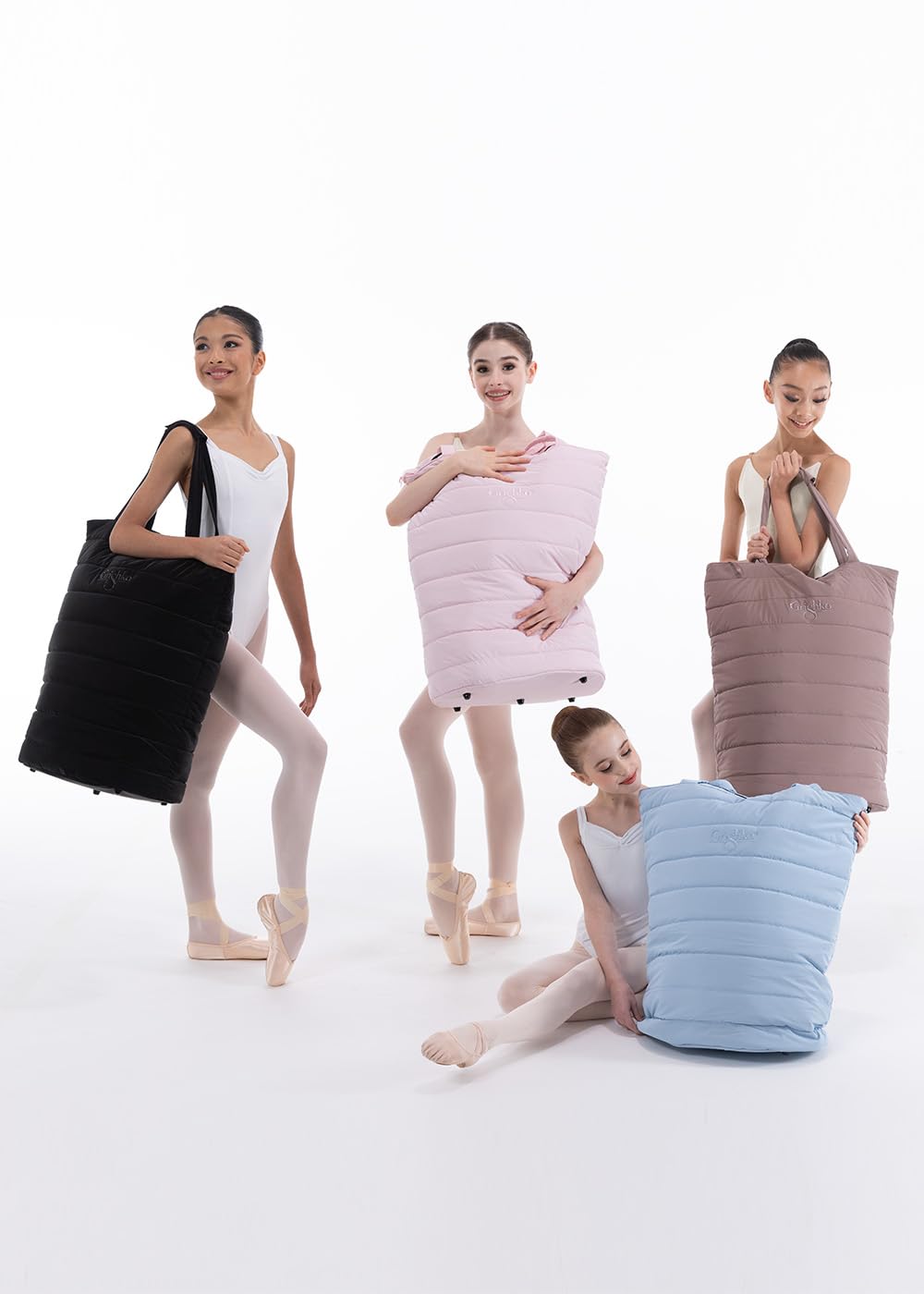 Etoile Borsa da Ballo Large Tote Bucket per Grishko BC006BAG Danza Classica Saggio Sport Relax Fitness Palestra Allenamento Borsone Elegante Viaggio Borse tutù Bags