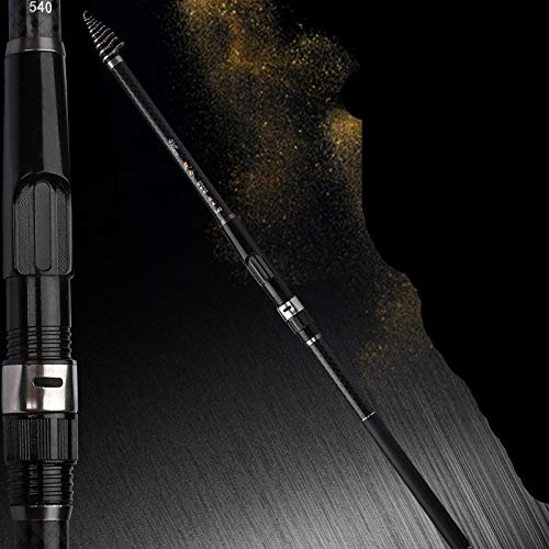 XIANGE100-SHOP Angelrute Combo Carbon-Rock-Angelrute Carp Rod Teleskop Sea Angelrute Teleskop-Spinnrute Ultrahart… – Bild 7