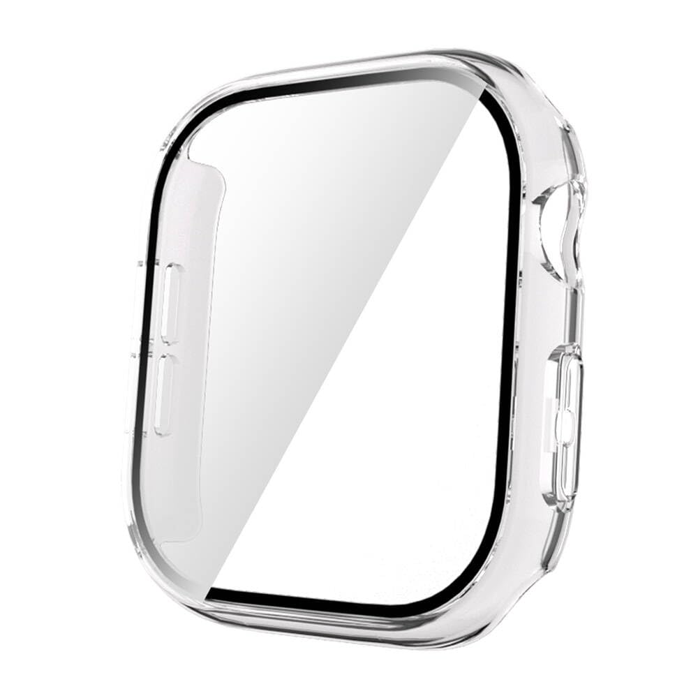 Zore Apple ile uyumlu Watch 10 42mm Sert PC Kasa ve Ekran Koruyucu Watch Gard 35 Şeffaf