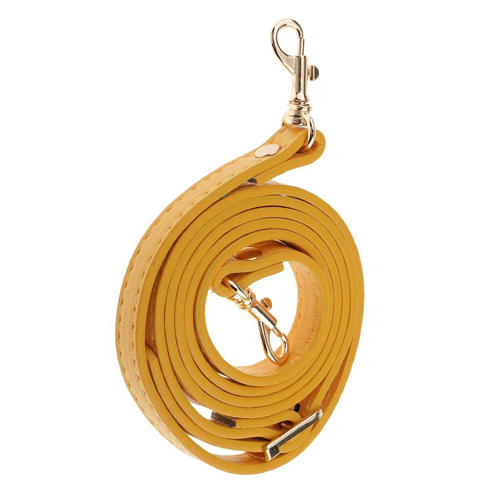 LOOM TREE® 120cm Adjustable DIY Women Handbag Shoulder Hanging Bag Replacement Accessories Handbag Handles Strap Yellow-picture-30