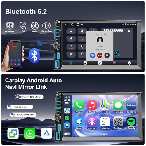 Radio para Auto con Pantalla 7 pulgadas Zeminba miniatura 4