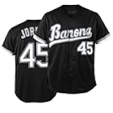 90s Outfit for Men and Women,Barons #45 Unisex Hip Hop Clothes,Baseball Jersey Shirts for Party Baseball Gift