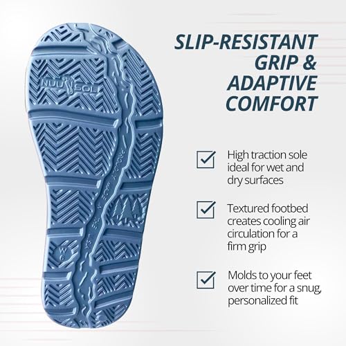 Image of NUUSOL Women Hailey Slide, Lightweight EVASOL Foam Footwear