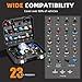 FOUR UNCLES Radiator & Coolant Pressure Tester and Vacuum Refill Kit - 28-Piece Universal Cooling System Leak Tester and Refiller for Cars Motorcycles Trucks (Black)