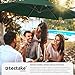 TecTake 800684 - Parasol Excéntrico de Jardín, Mástil de Aluminio con Manivela,...