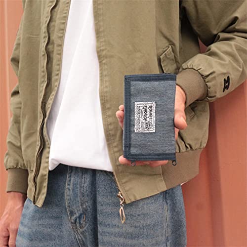 Rough Enough Mens Kids Wallet For Teen Boys In Classic Cool Denim Blue #TOP6