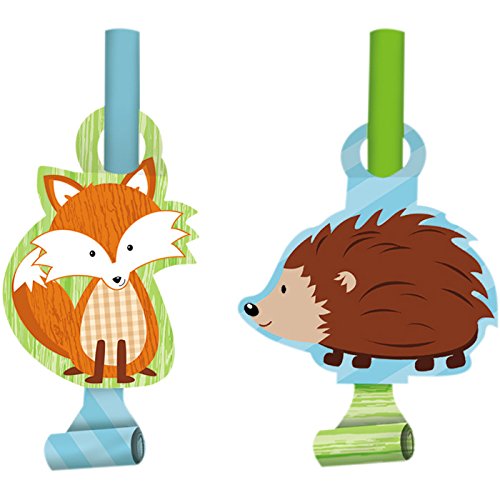 Forest Fox Blowouts w/Medallion 6 Per Pack