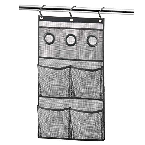 Foloda Quick Dry Hanging Mesh Shower Caddy Bath Organizer with 7 Pockets, Hang