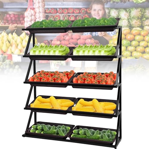 Estante De Cesta Para Frutas Y Verduras