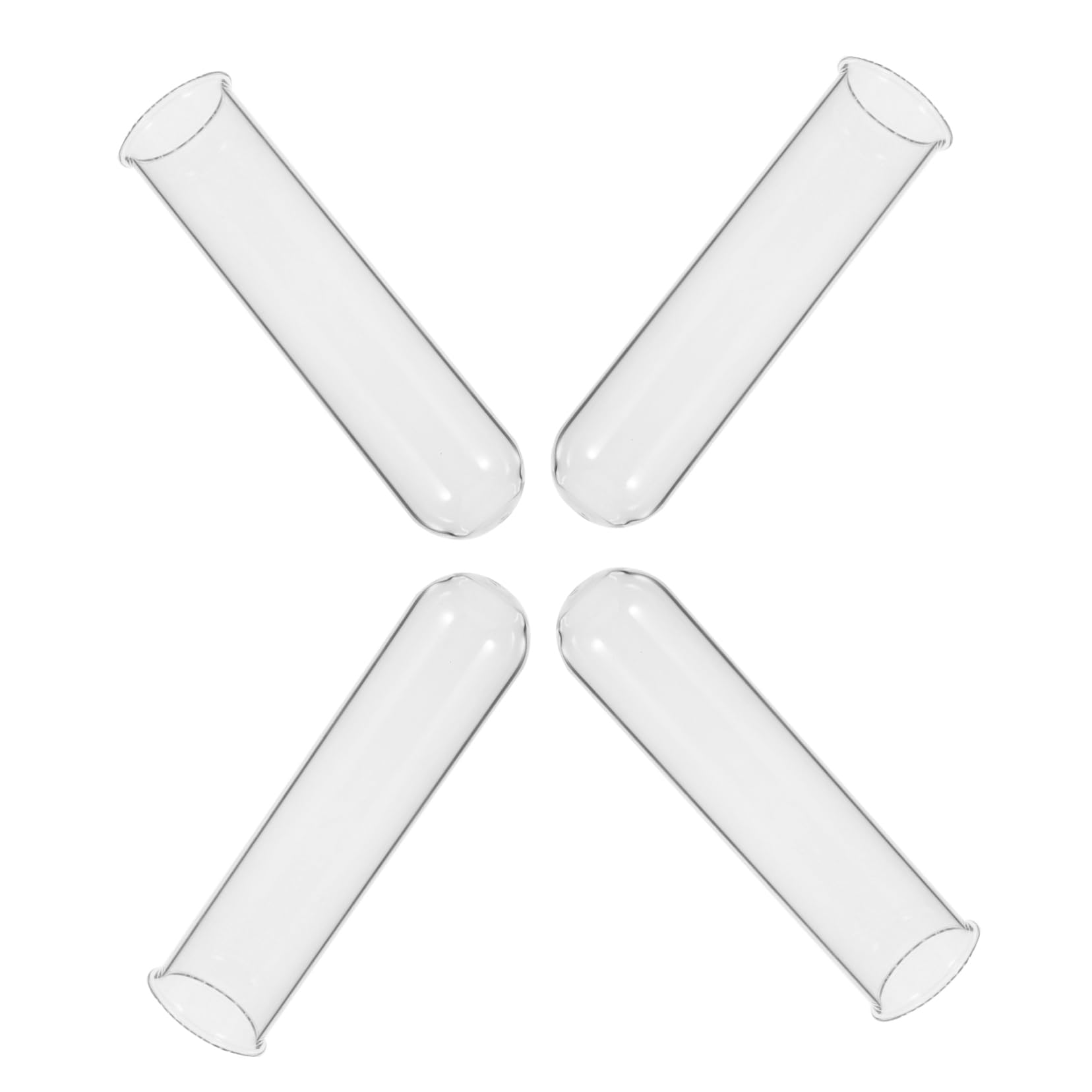 12pièces Vase Verre Hydroponique Transparent De Tubes De Propagation pour Plantes Décoration Moderne De Bureau Et Maison pour Arrangement Floral Et Culture De Plantes Aquatiques