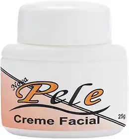 Creme Facial Anti-Idade e Clareador de Manchas | Tratamento para Melasma, Acne, Rugas e Olheiras | Com Colágeno e Elastina para Efeito Lifting | Uso Noturno 25g