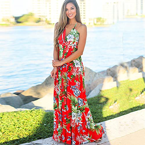 Robe transformable col en V rouge taille L : trouvez la tenue de soirée parfaite - 6