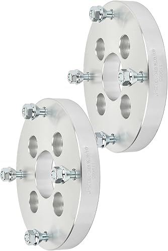 Miniatura 8 de Adaptadores de rueda de 4 x 4 a 4 x 156, orificio de cubo de 1 pulgada de grosor de 2.520in con pernos de 10 x 1.25, adaptadores de espaciadores de