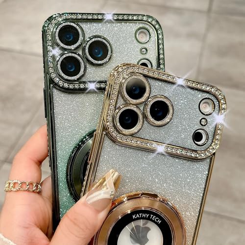 Coque iPhone 14 Pro bleu silicone rigide protection anneau strass
