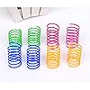ISMARTEN Cat Spring Toy (60 Pack), Cat Kittens Toys Plastic Coil Spiral Springs for Swatting, Biting, Hunting, and Active Healthy Play (Random Color) #2