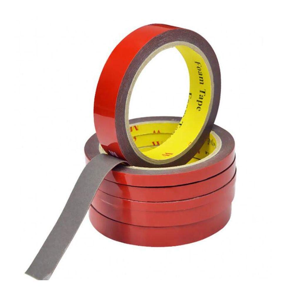 1 Rotolo 33M Nastro Biadesivo Adesivo In Schiuma Acrilica Super Appiccicosa Per Interni Auto Fissi (15mm)