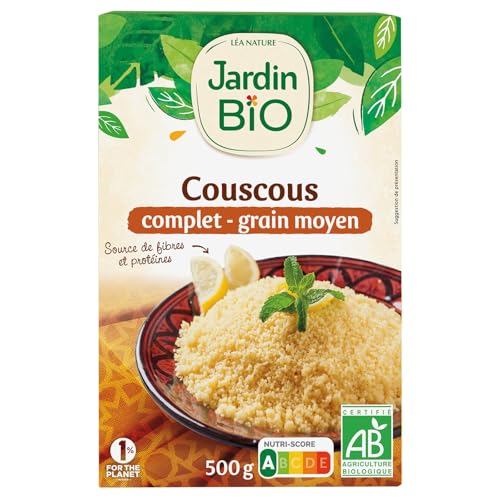 Jardin Bio Couscous Complet Grain Moyen 550 g