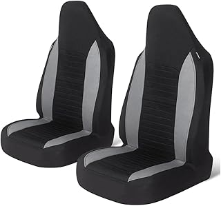 WEQTYSAB Car Seat Cover for Renault Twingo 3 (III) I 2014-2024, Comfortable, Waterproof, Non-Slip Seat Protector, Car Seat Covers Set, Car Seat Protector Accessories, B