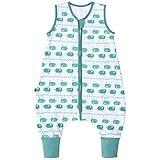 𝐏𝐫𝐚𝐤𝐭𝐢𝐬𝐜𝐡 & 𝐥𝐚𝐧𝐠𝐥𝐞𝐛𝐢𝐠: Unsere Sommer Schlafsäcke mit Füßen lassen sich schnell und einfach anziehen. Auch Windeln lassen sich, durch den durchdachten Komfort-Reißverschluss, ganz enspannt wechseln. Unsere Schlafsäcke können bei 40°C gewaschen und auf niedriger Stufe gebügelt werden. Unsere Schlafsäcke behalten auch bei häufigem Waschen ihre Form, Farbe und Weichheit.