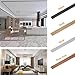 LKYJD 50mmx8m Stainless Steel Trim Strips Brushed Gold Metalized Wall Trim Molding Thin Metal Finishing Sheet for Mirror Frame Wall Metal Gap Strip Filler Trim for Kitchen Tools and Home Decoration