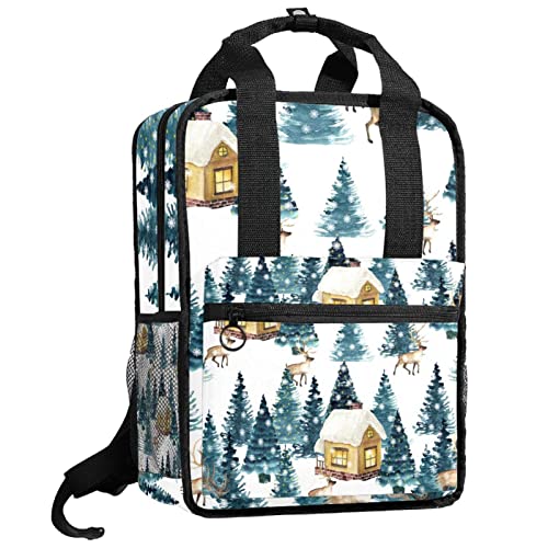 Sac à dos garçons ergonomique à bretelles réglables et motif floral d'été