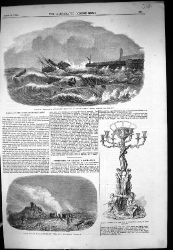 Copie Antique de Bouchon de Plat de Duc Sutherland Aberdeen Godlanton d'Épave de 1853 Bateaux… Copie Antique de Bouchon de Plat de Duc Sutherland Aberdeen Godlanton d'Épave de 1853 Bateaux…