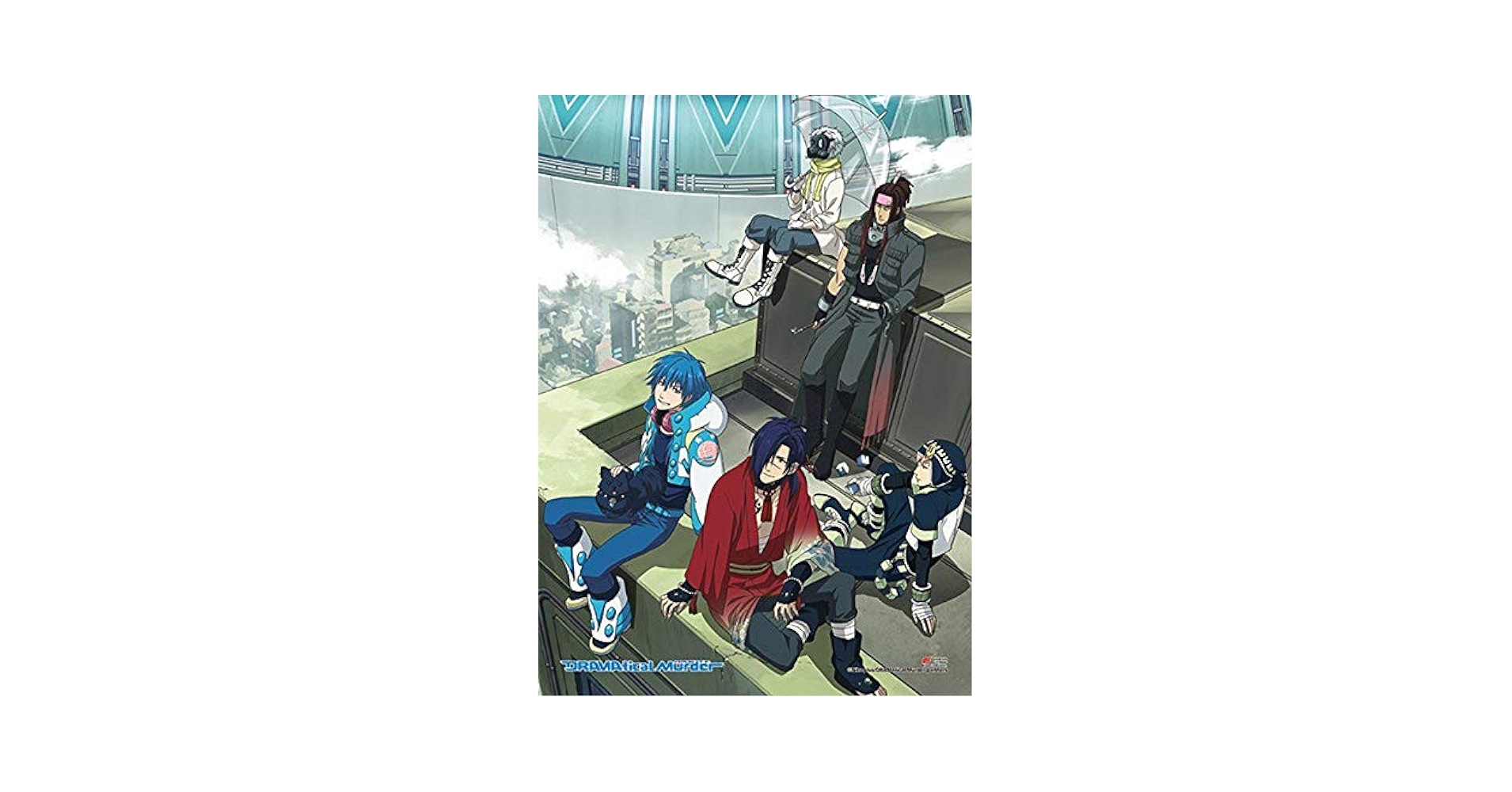Amazon.com: DRAMATICAL MURDER - GROUP 01 FABRIC POSTER
