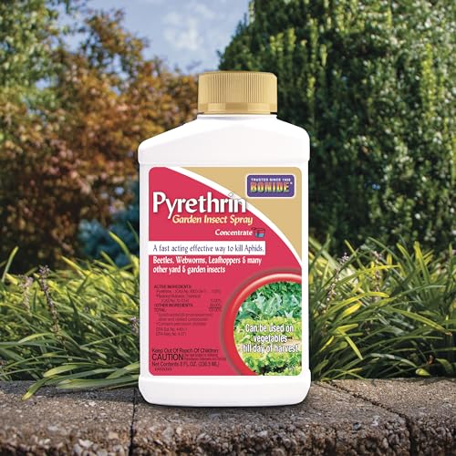 Bonide Pyrethrin Garden Insect Spray Concentrate, 8 oz Ready-to-Mix Fast Acting Insecticide for Outdoor Garden Use - image 6